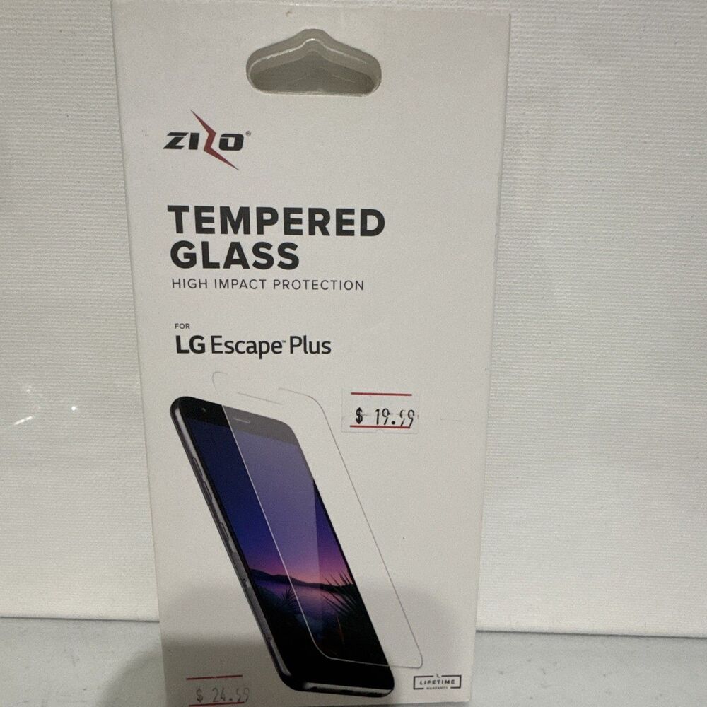 Zizo Tempered Glass Screen Protector for LG Escape Plus